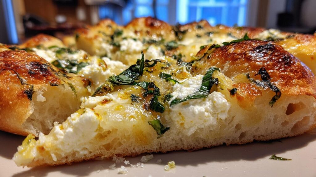 3 Cheese Lemon Basil Pizza