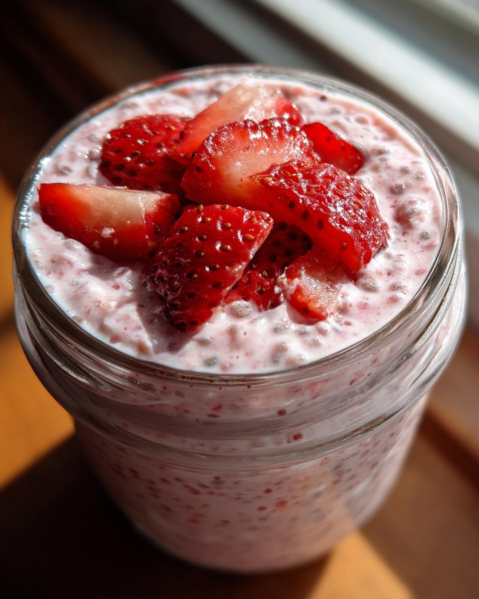 Anti-Inflammatory Strawberry Chia Pudding - detail 4