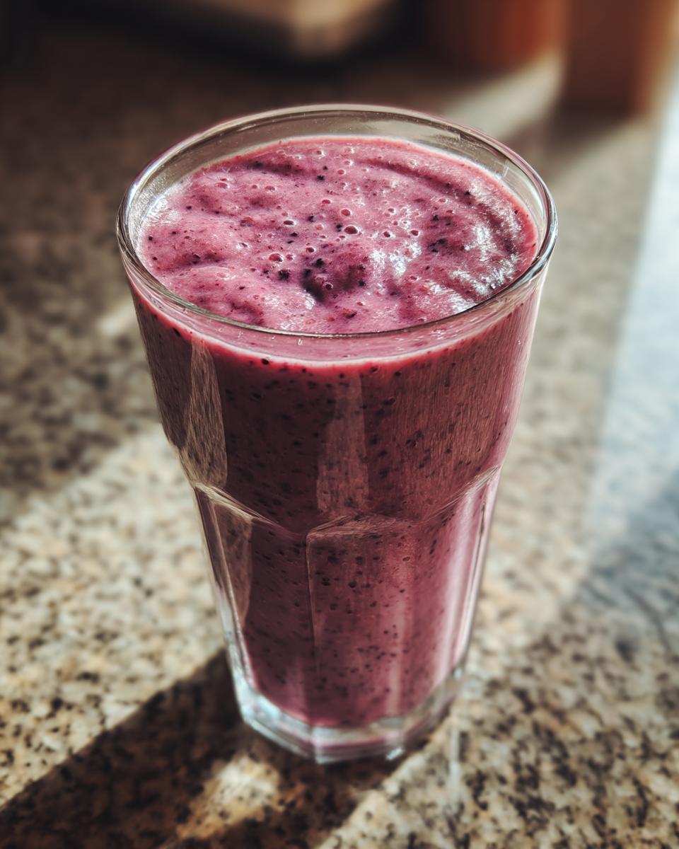 Berry-Green Tea Smoothie - detail 2