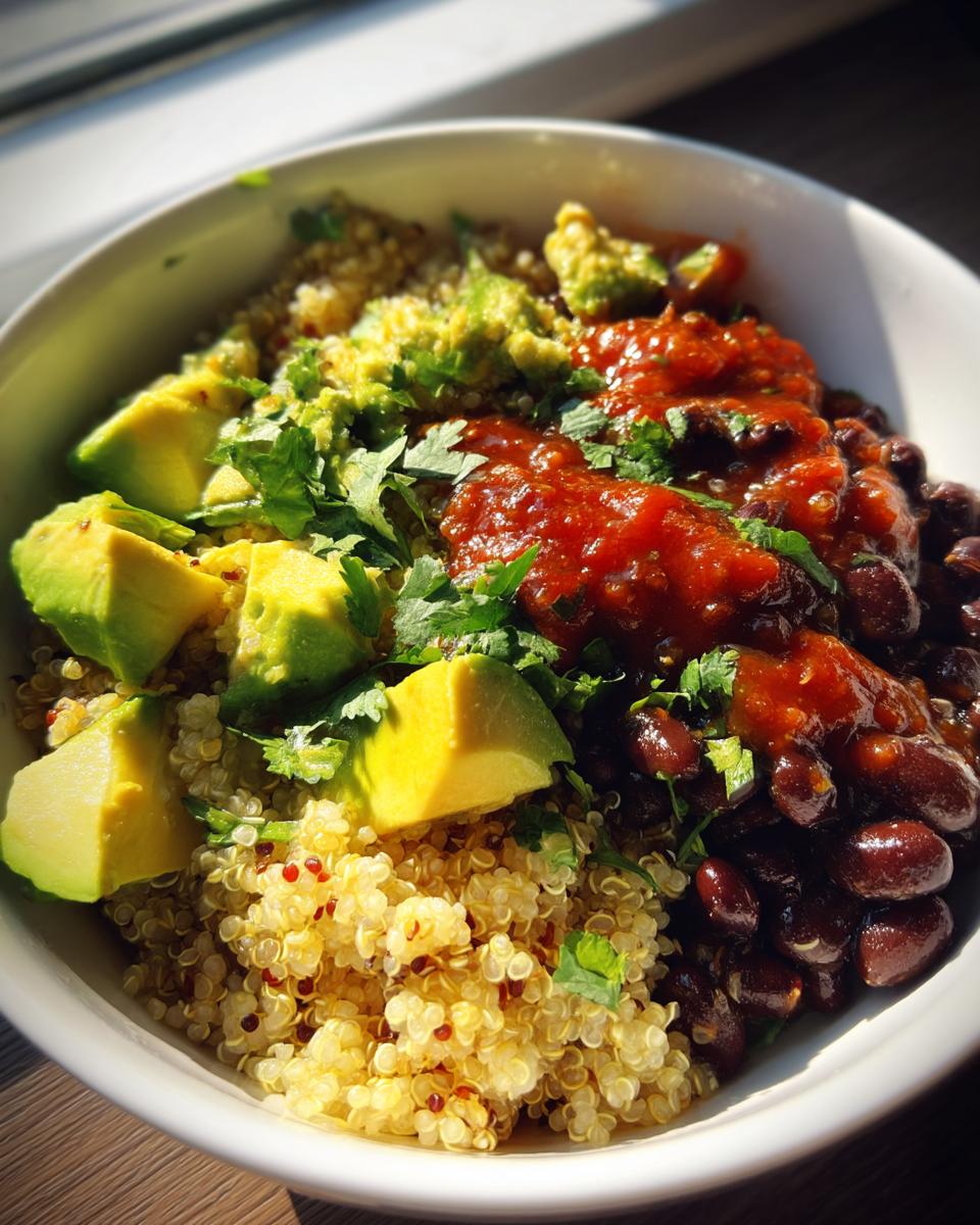 Black Bean-Quinoa Bowl - detail 1