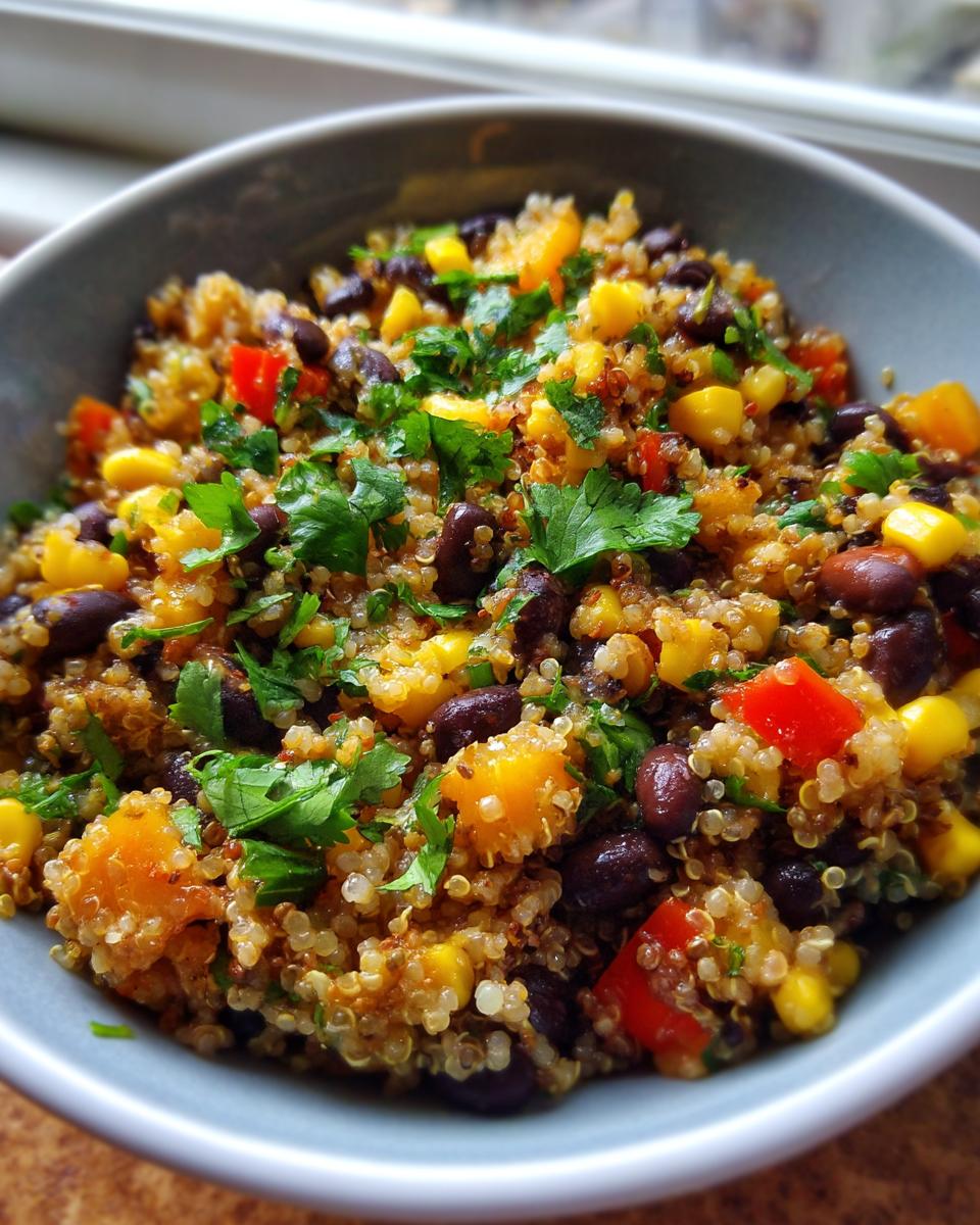 Black Bean-Quinoa Bowl - detail 2