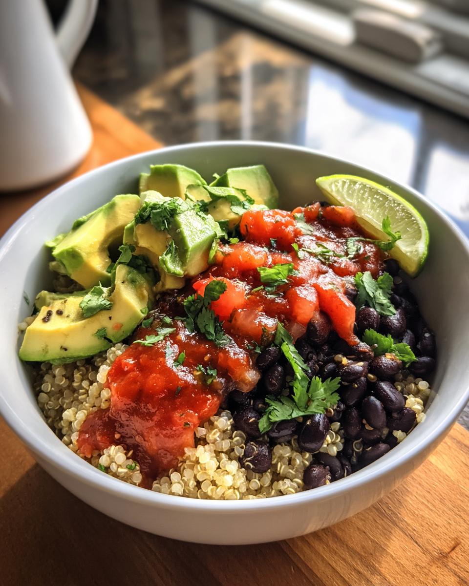 Black Bean-Quinoa Bowl - detail 2