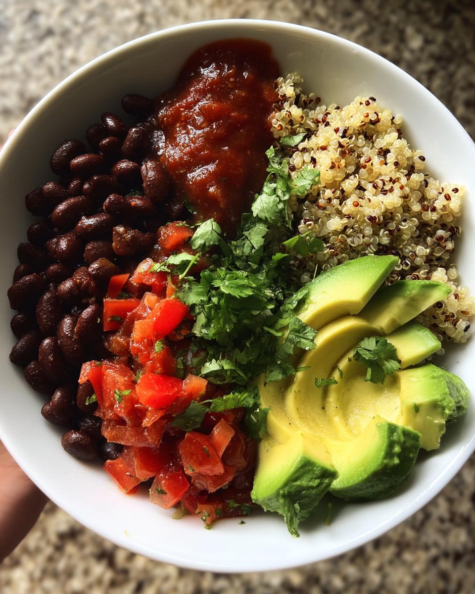 Black Bean-Quinoa Bowl - detail 3