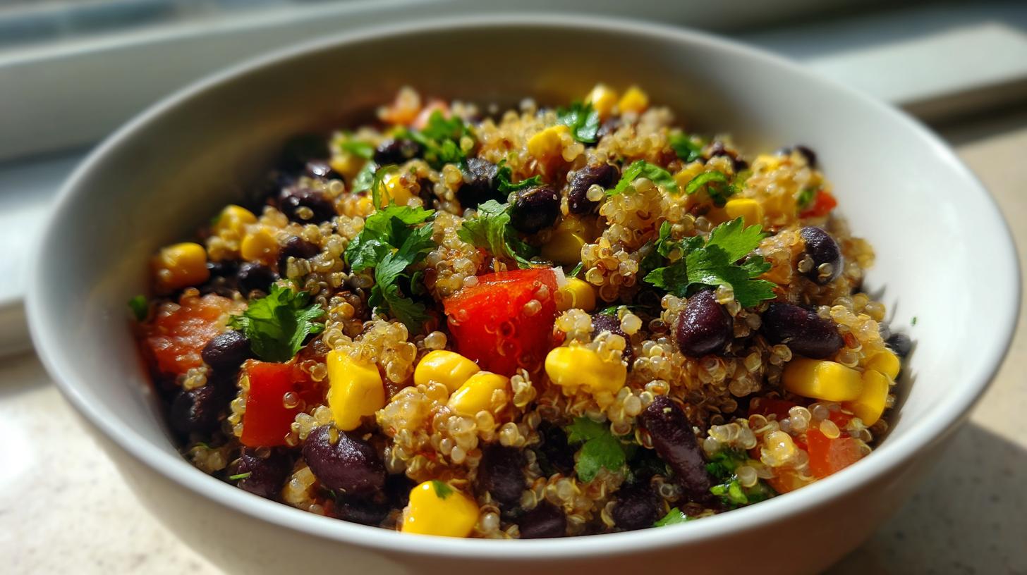 Black Bean-Quinoa Bowl - detail 4