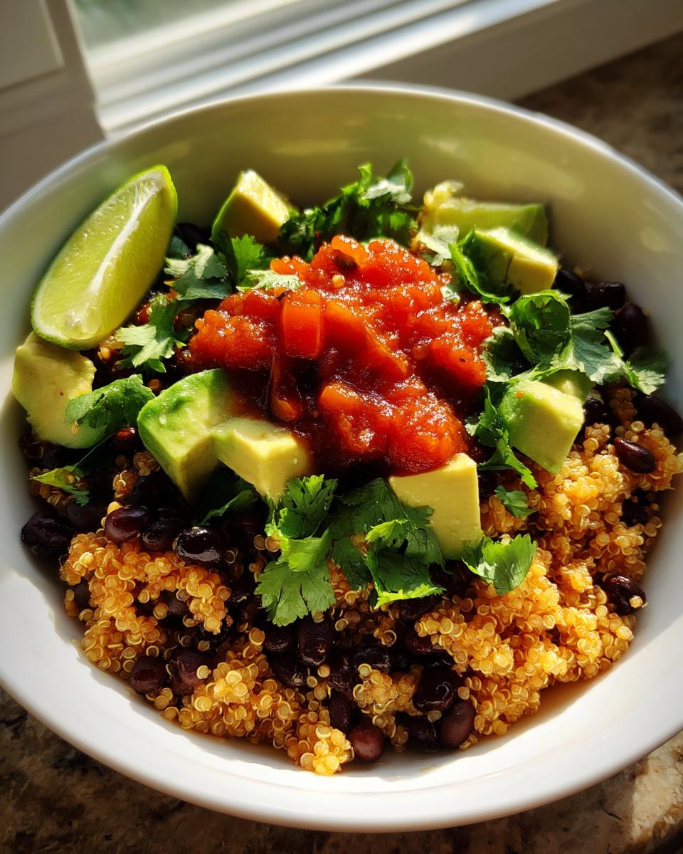 Black Bean-Quinoa Bowl - detail 5