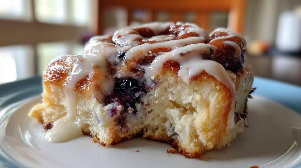 Blueberry Cinnamon Rolls