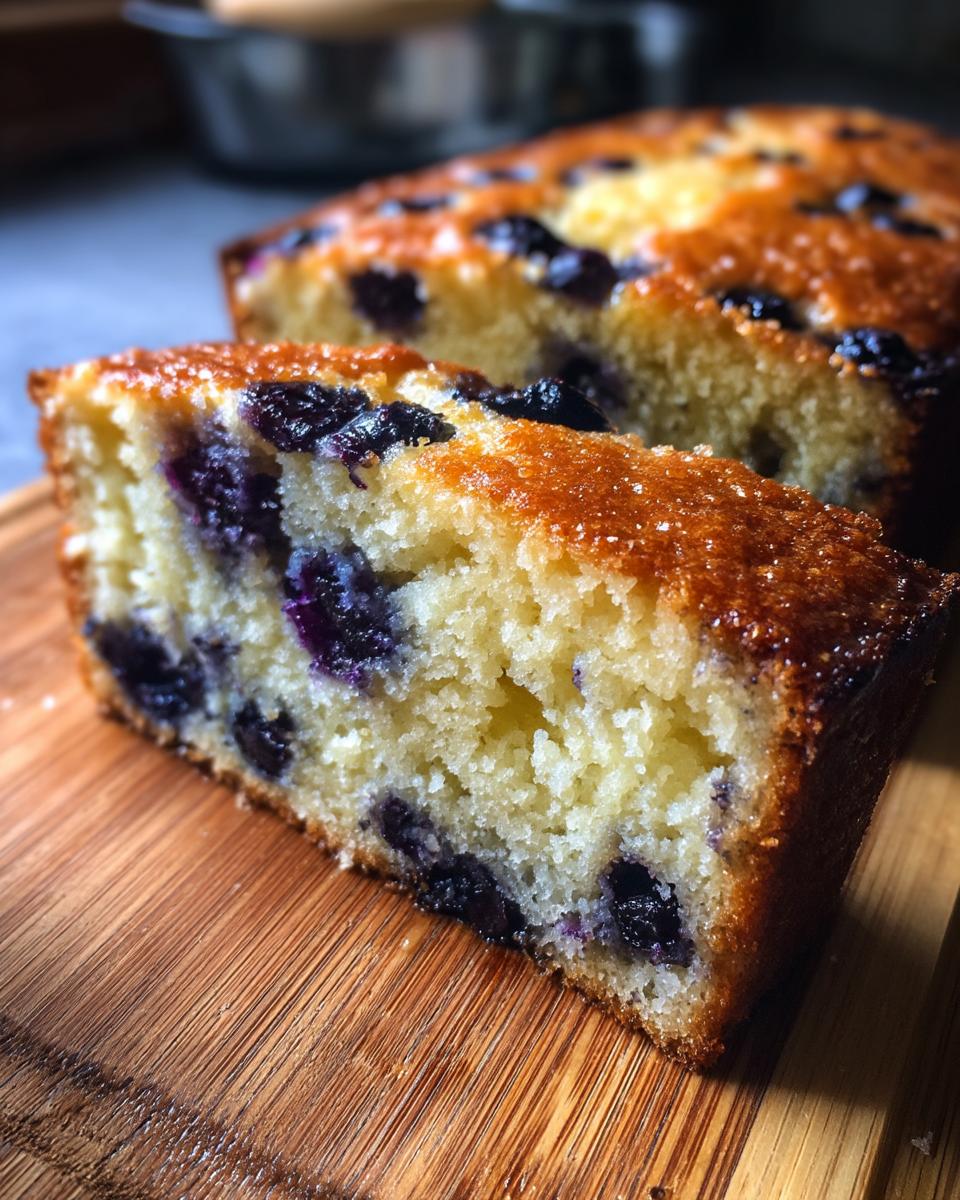Blueberry-Ricotta Breakfast Cake - detail 2