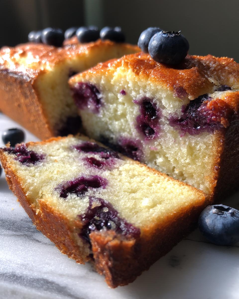 Blueberry-Ricotta Breakfast Cake - detail 3