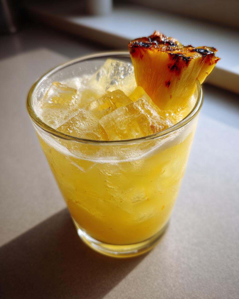 Charred Pineapple Cocktail - detail 1