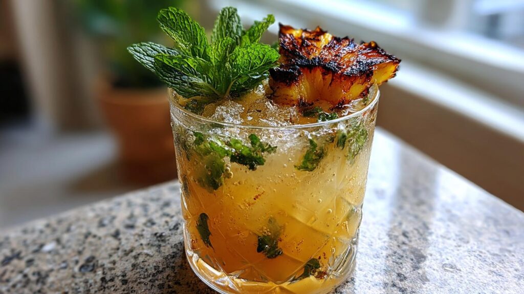 Charred Pineapple Cocktail