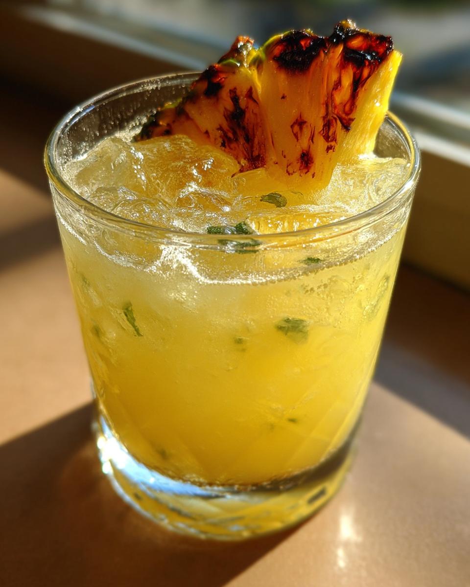 Charred Pineapple Cocktail - detail 3