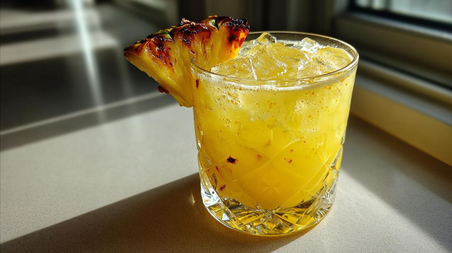 Charred Pineapple Cocktail: 1 Amazing Sip