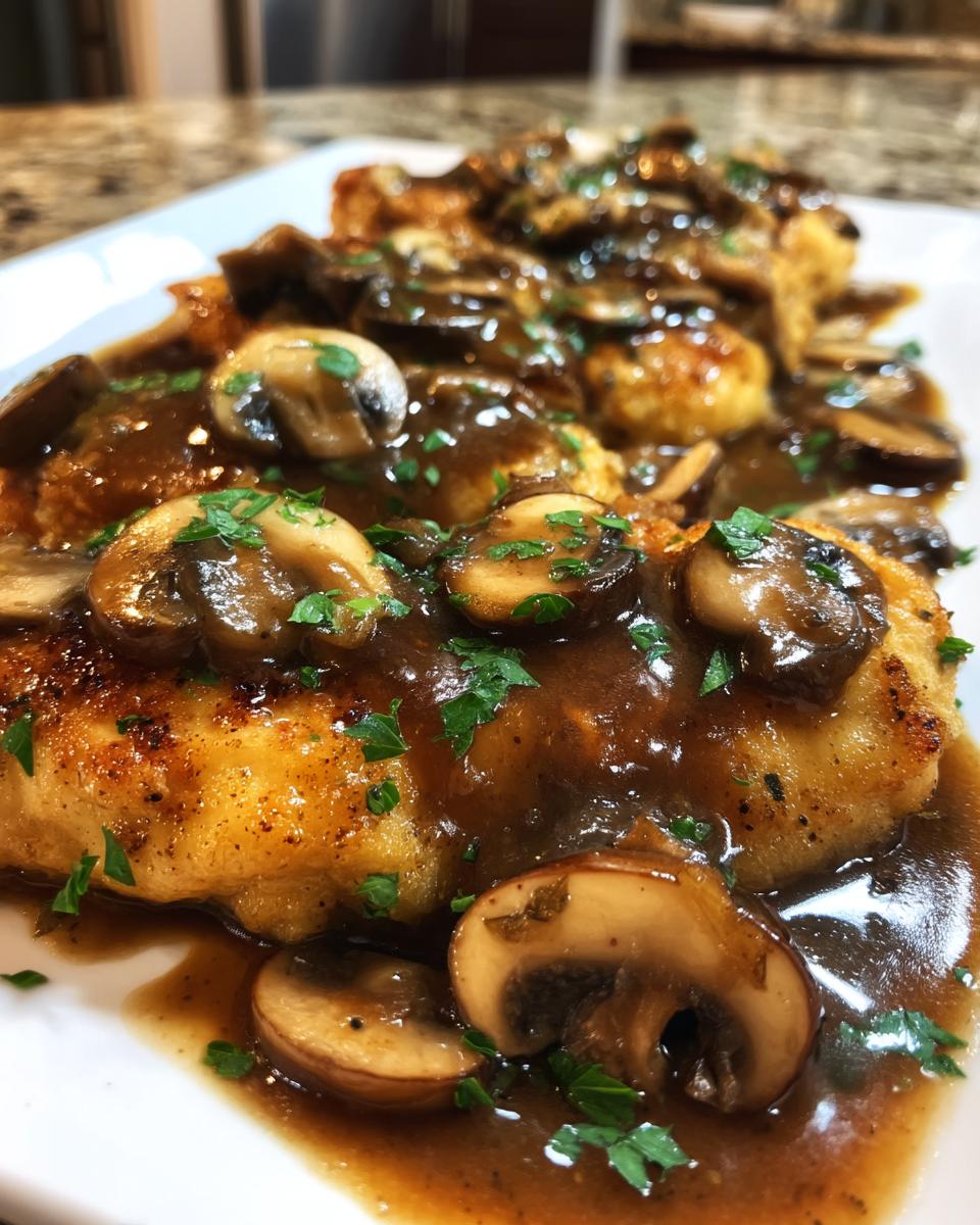 Chicken Marsala - detail 1