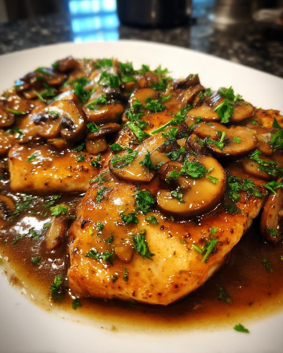 Chicken Marsala - detail 2