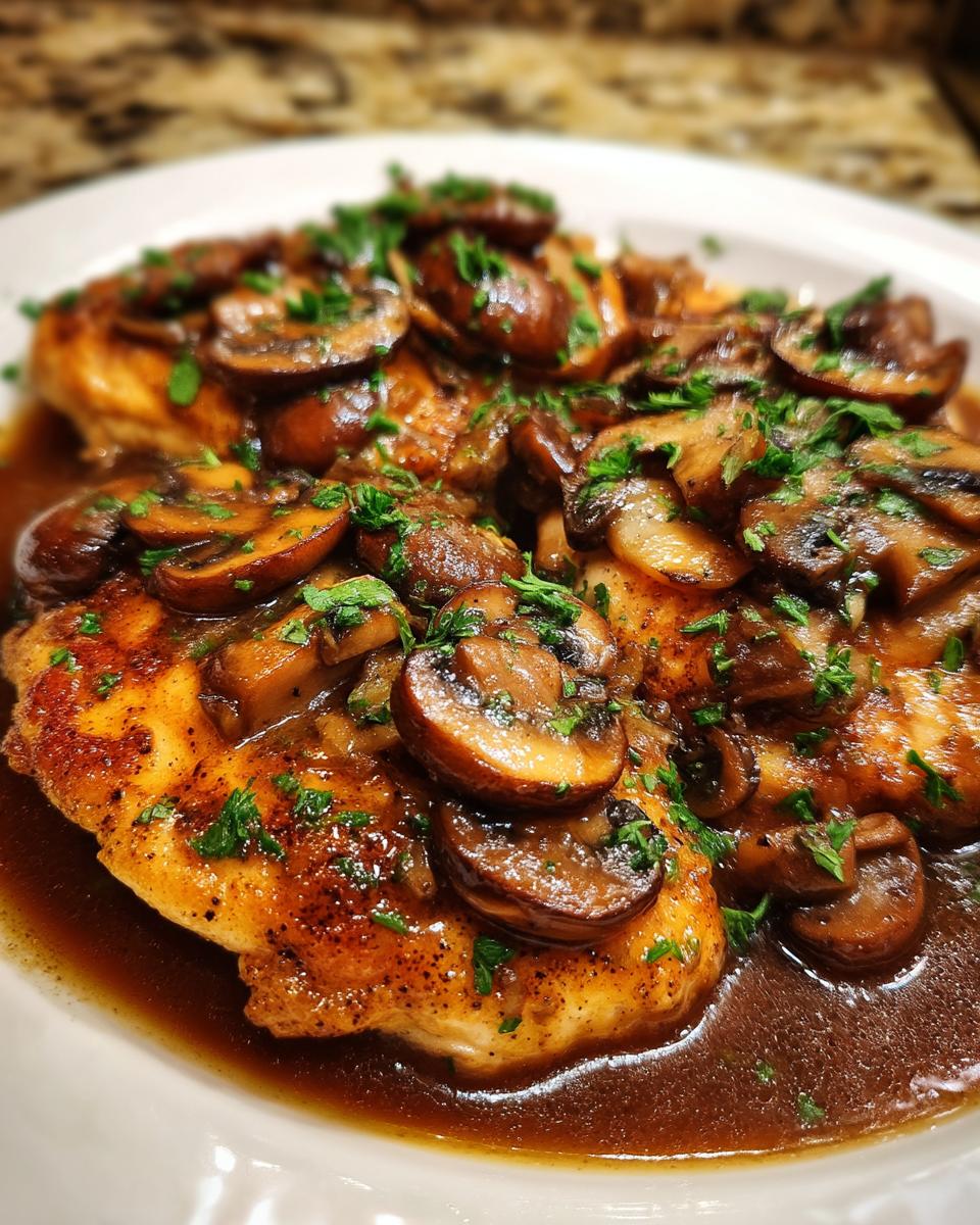 Chicken Marsala - detail 2