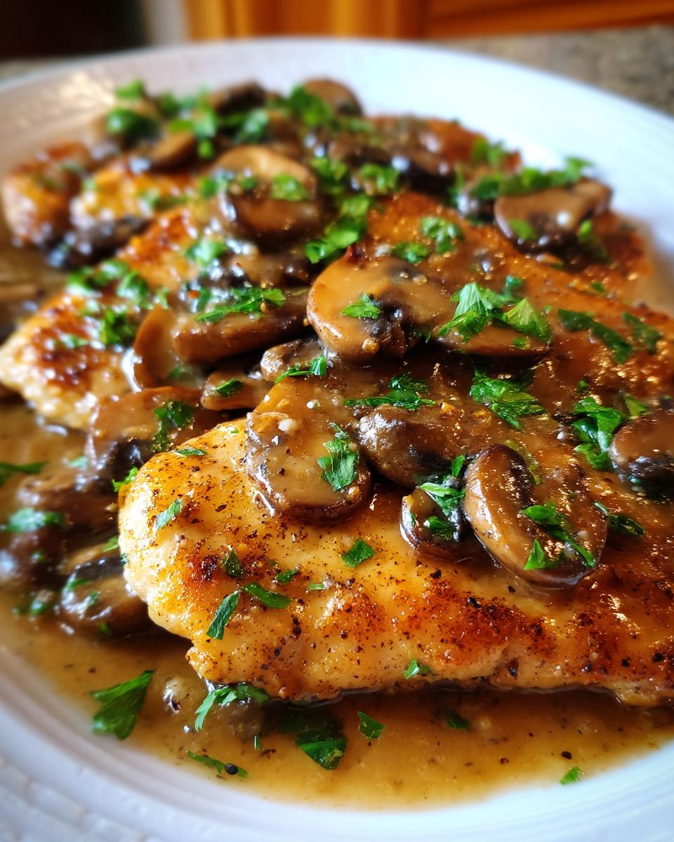 Chicken Marsala - detail 3