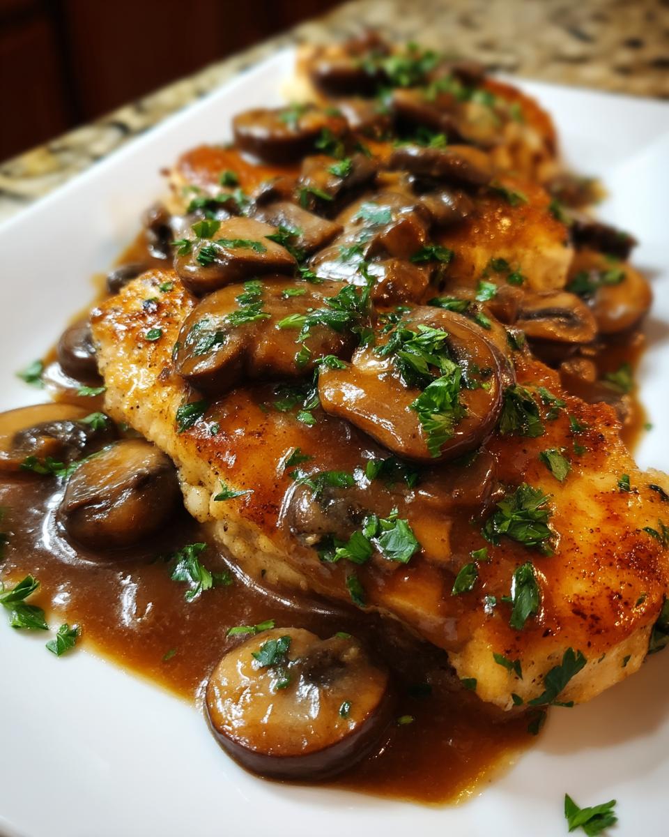 Chicken Marsala - detail 3