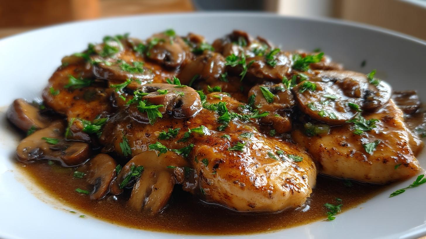 Chicken Marsala