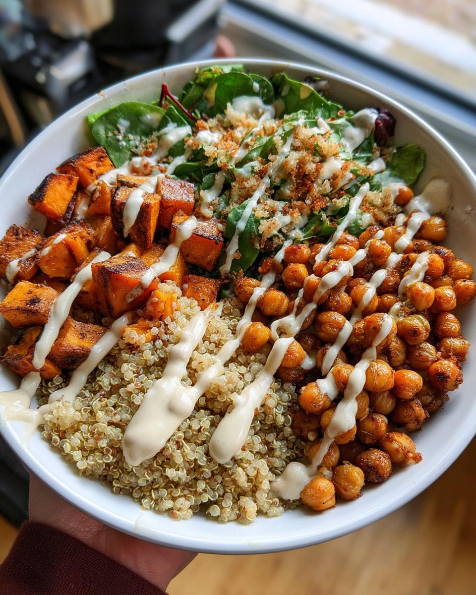 Chickpea & Sweet Potato Grain Bowl - detail 2