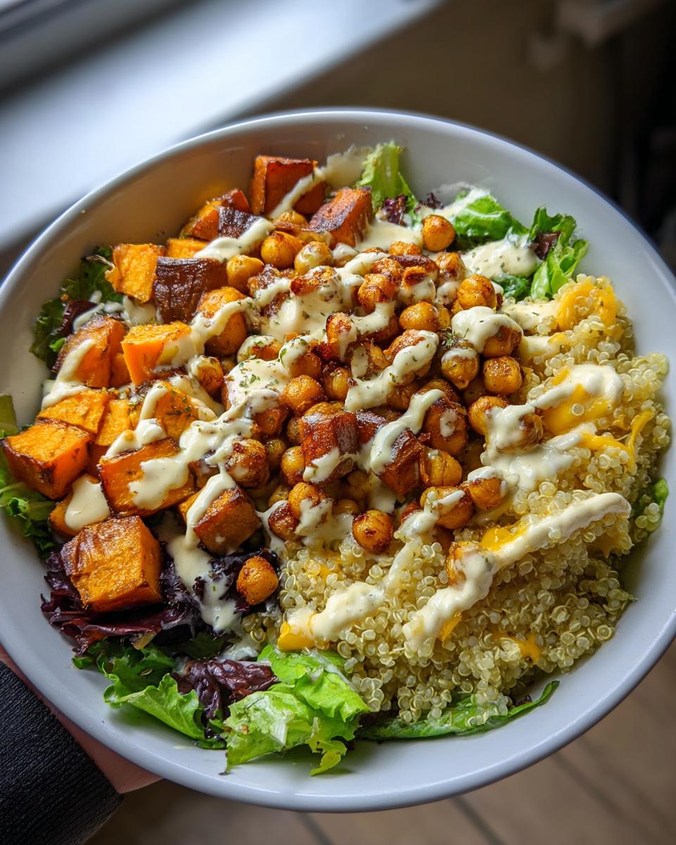 Chickpea & Sweet Potato Grain Bowl - detail 3