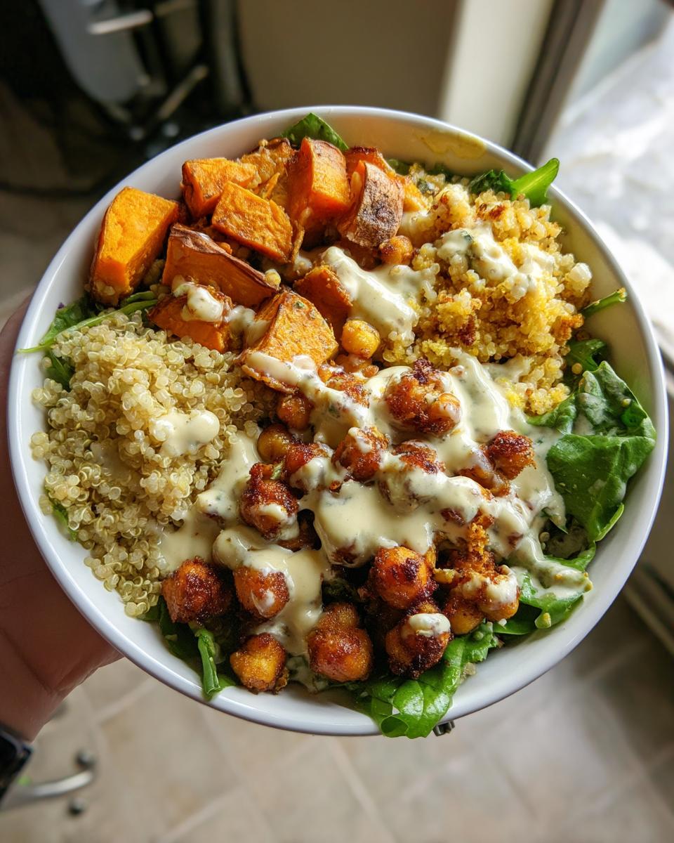 Chickpea & Sweet Potato Grain Bowl - detail 5