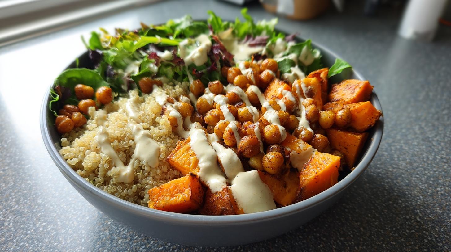 Chickpea & Sweet Potato Grain Bowl