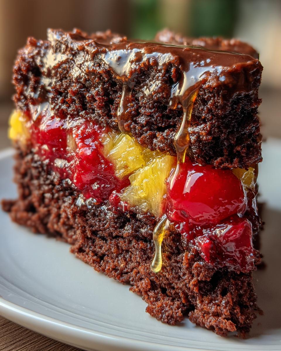 Chocolate Dump Cake - detail 1