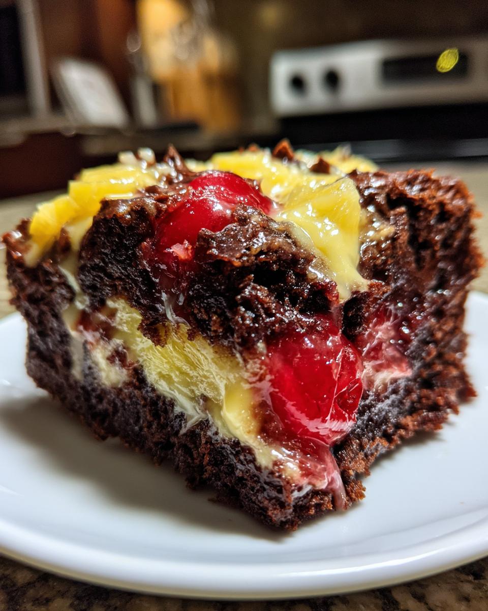 Chocolate Dump Cake - detail 3