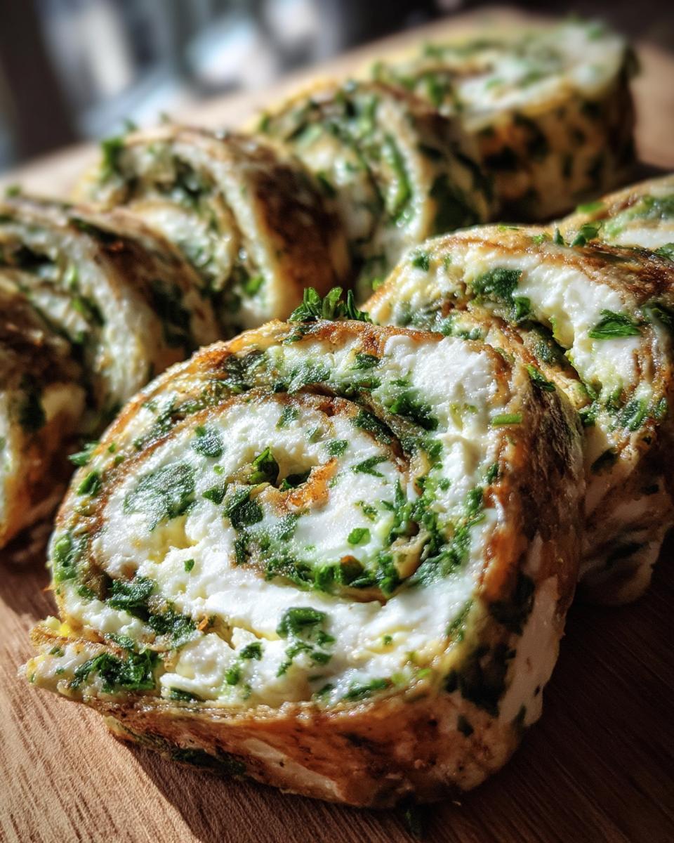 Cottage Cheese Wrap Pinwheels - detail 1