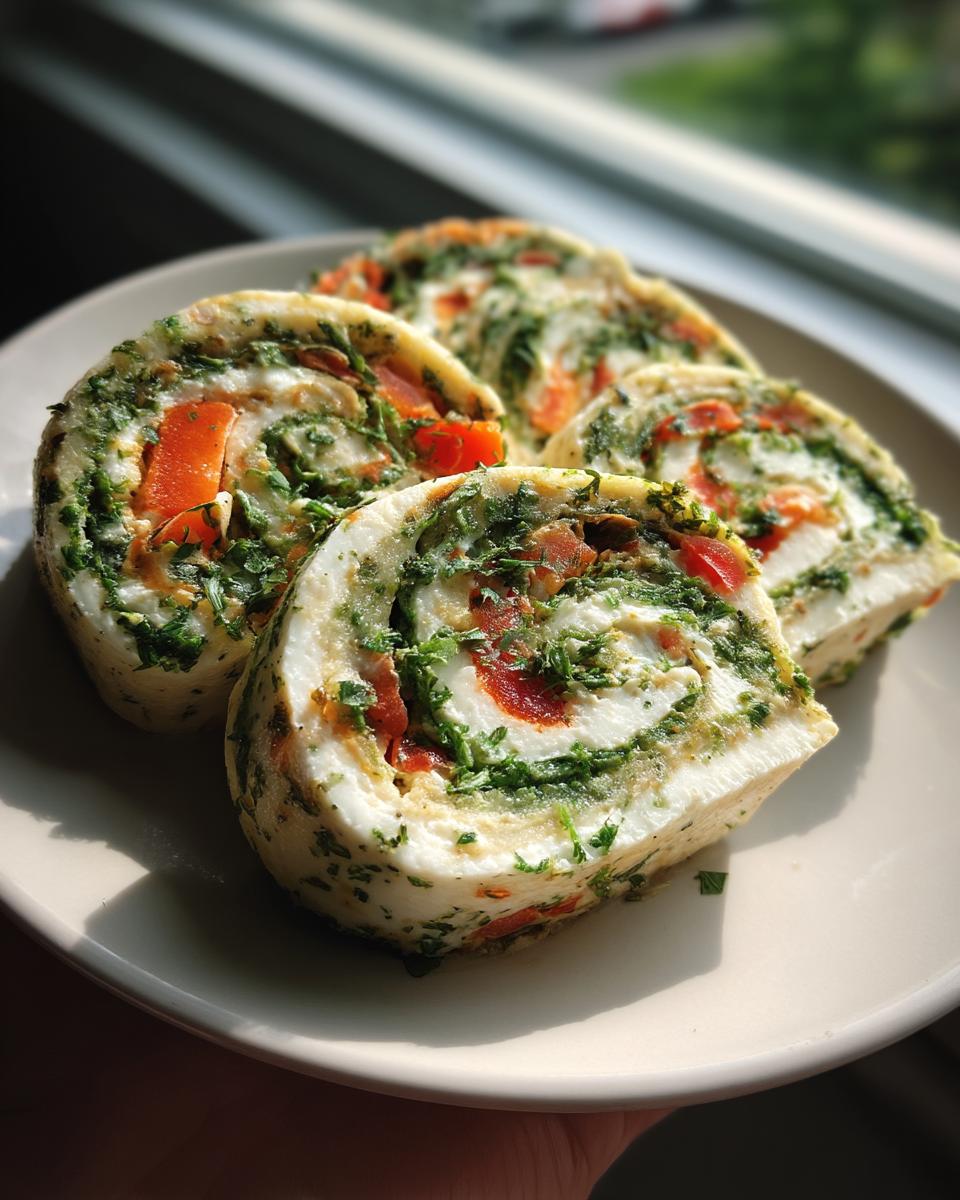 Cottage Cheese Wrap Pinwheels - detail 1
