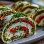 Cottage Cheese Wrap Pinwheels