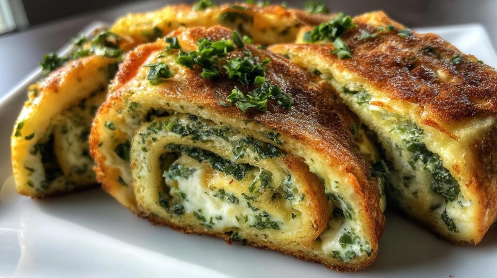 Cottage Cheese Wrap Pinwheels