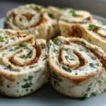 Cottage Cheese Wrap Pinwheels