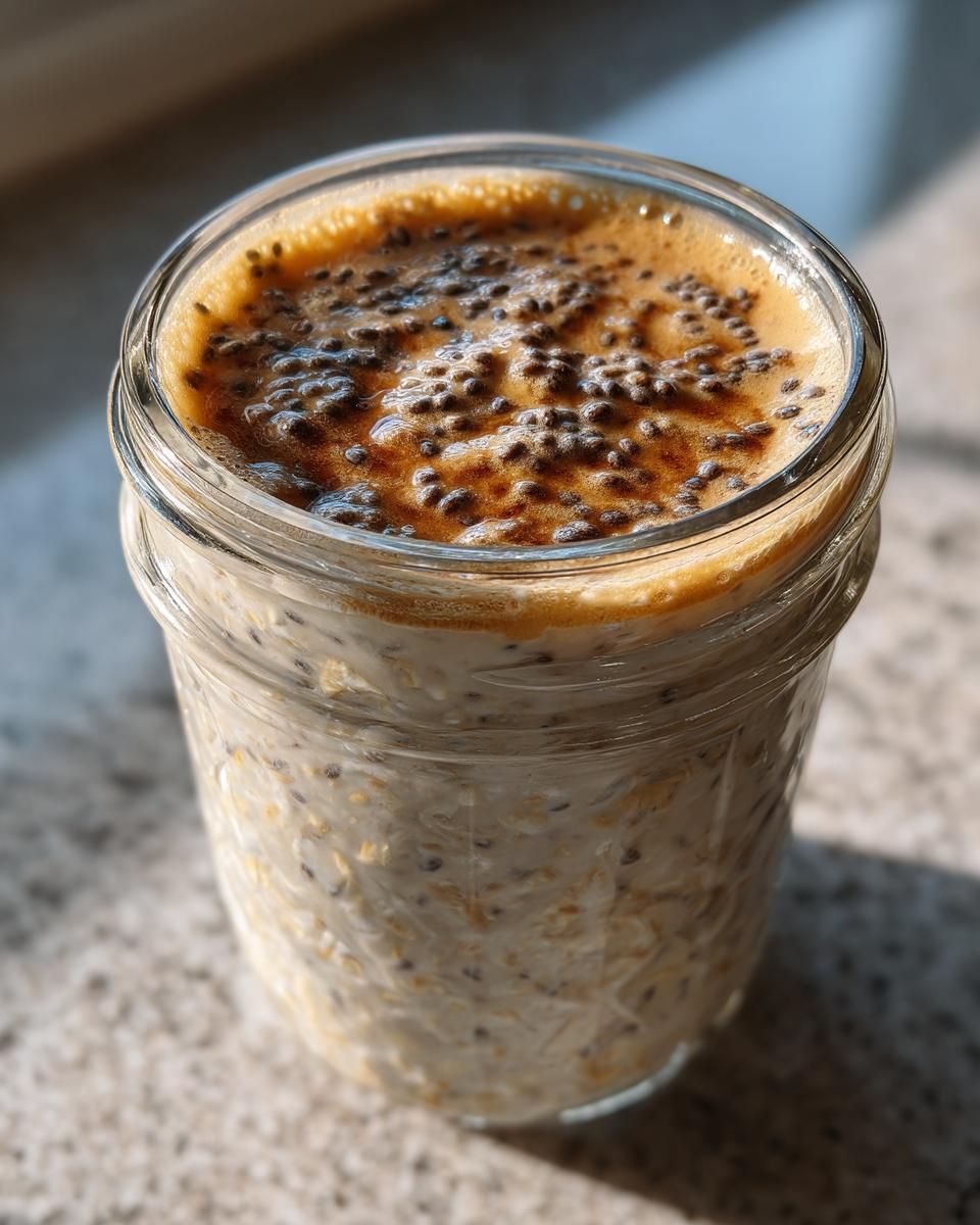 Espresso Overnight Oats - detail 1