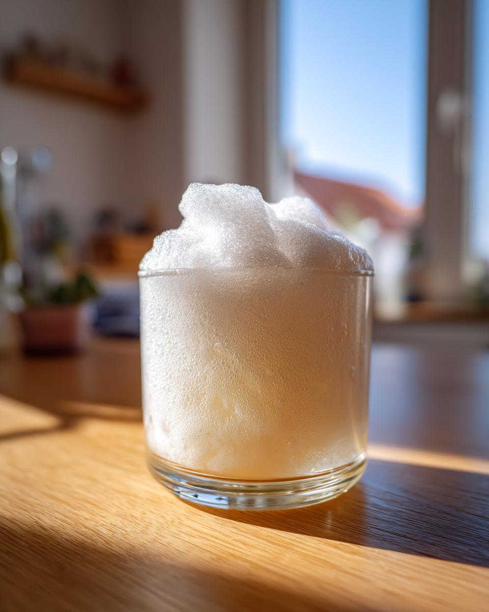 Foam-Topped Cocktails - detail 2
