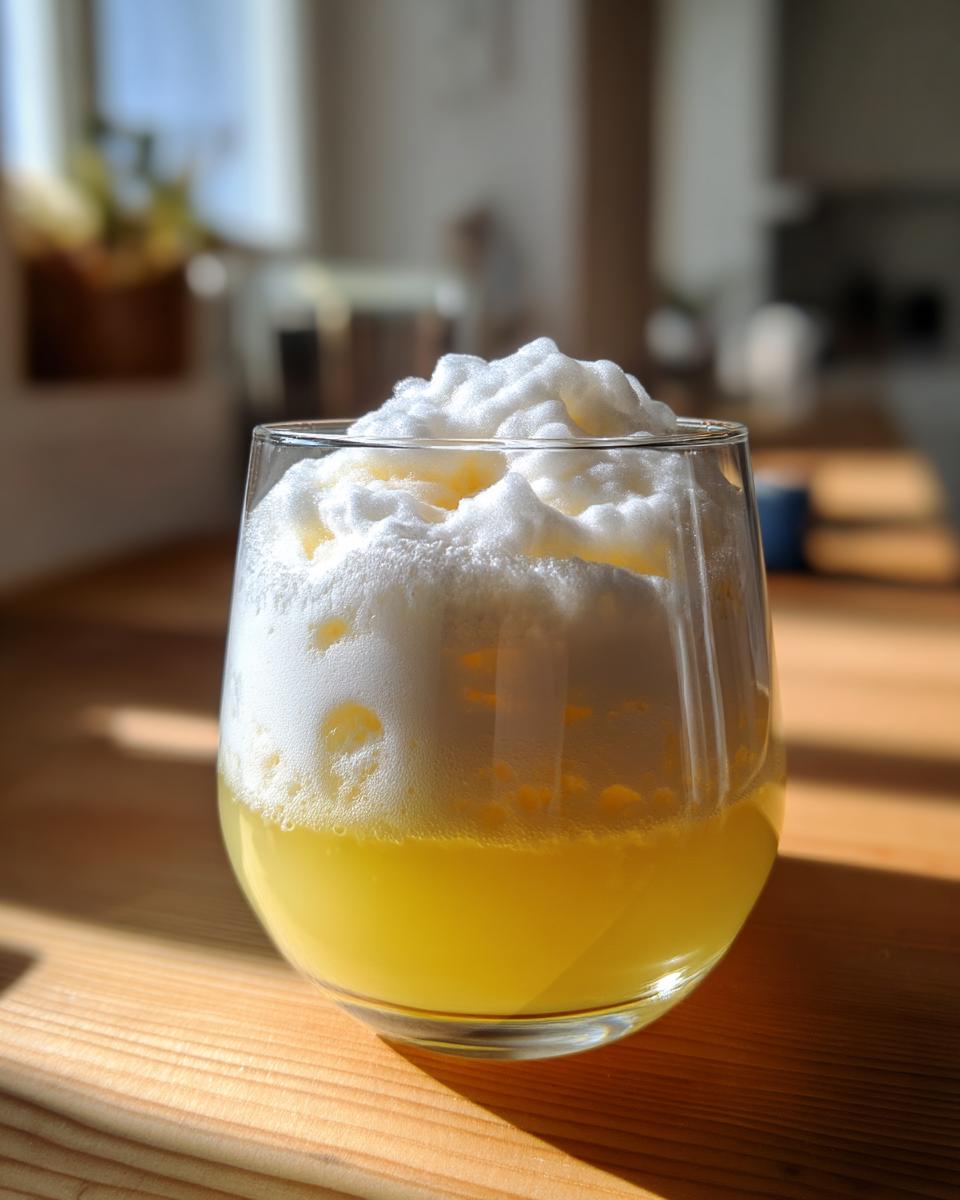 Foam-Topped Cocktails - detail 3