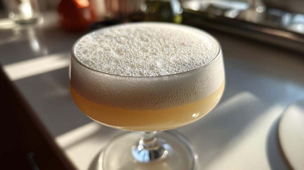 Foam-Topped Cocktails