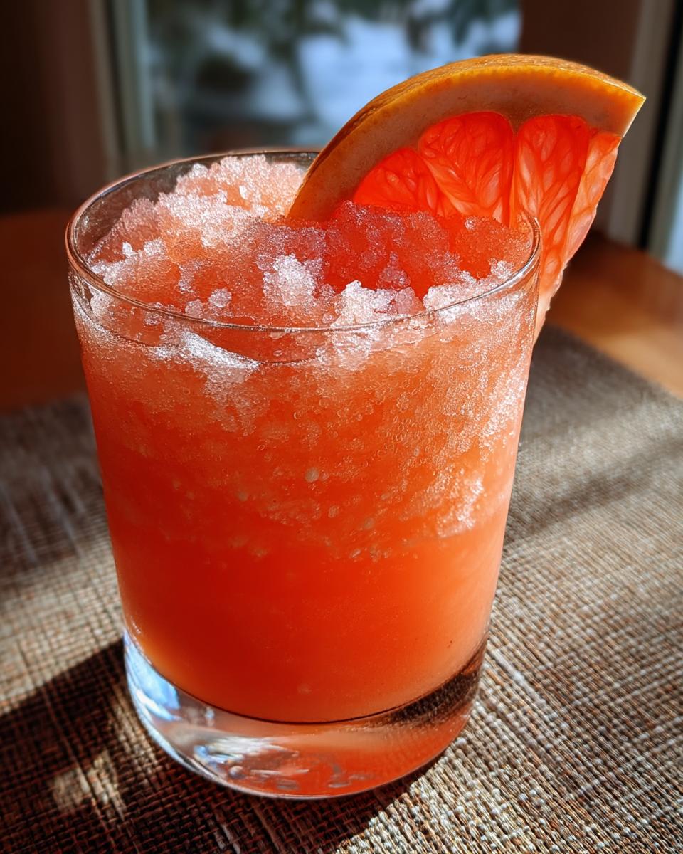 Frozen Aperol Paloma - detail 1