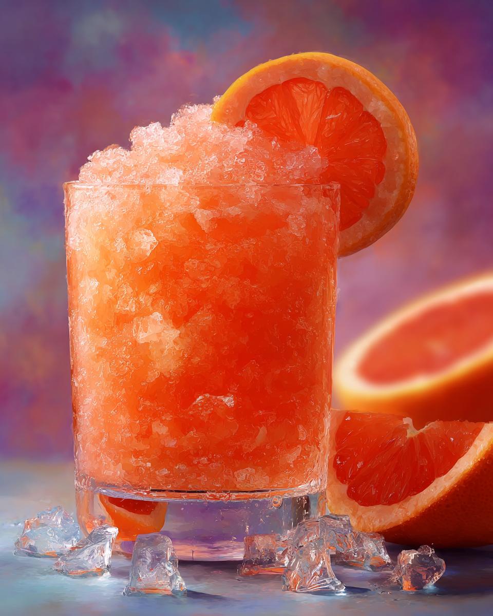 Frozen Aperol Paloma - detail 3