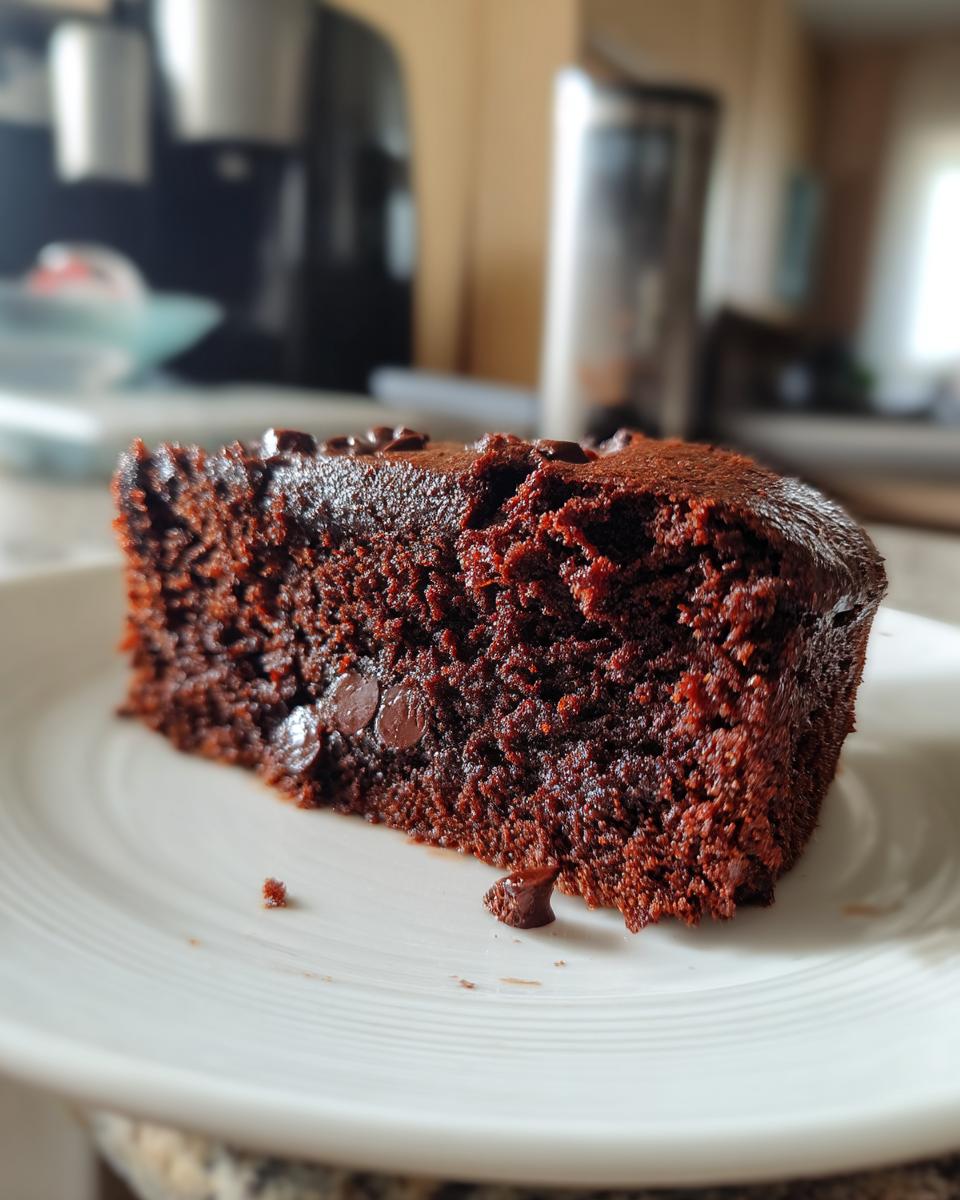 Fudgy Chocolate Dump Cake - detail 2