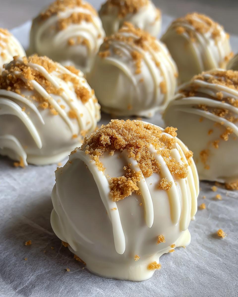 Golden Oreo Truffles - detail 1