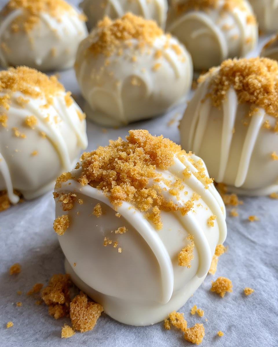 Golden Oreo Truffles - detail 3
