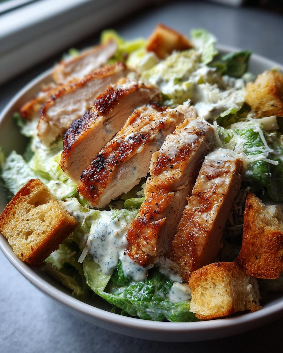 Grilled Chicken Caesar Salad - detail 2