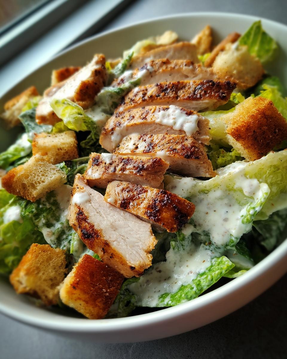 Grilled Chicken Caesar Salad - detail 4