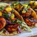 Grilled Shrimp Tacos with Pineapple Salsa