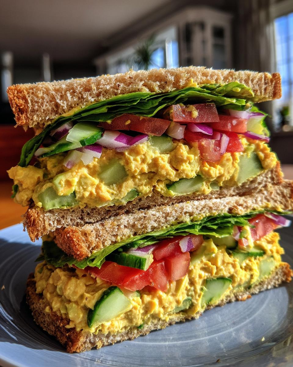 High-Protein Veggie Sandwich - detail 3
