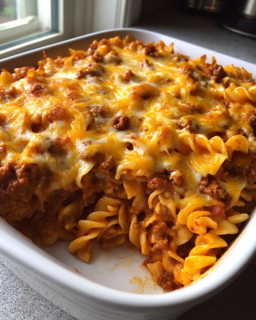 Johnny Marzetti Casserole
