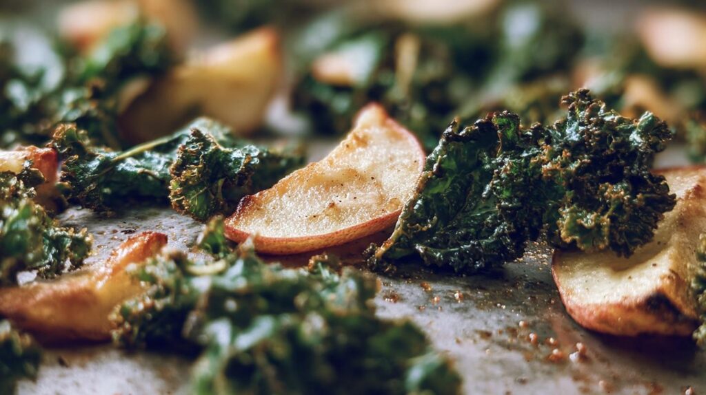 Kale Apple Curls