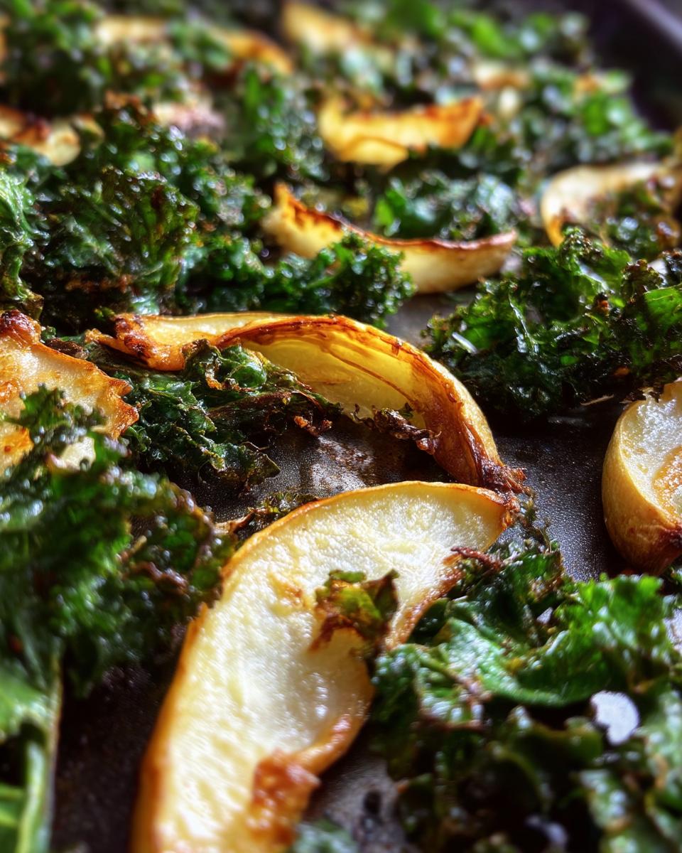 Kale Apple Curls - detail 3