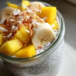 No-Cook Overnight Chia Tropical Parfaits